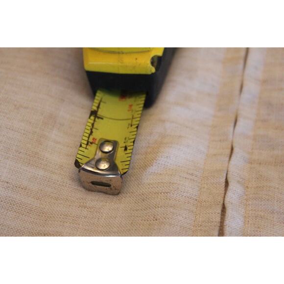 John Blair Mens Polo Shirt Size L Short Sleeve Light Tan 4 Pocket Full Zip Stain - Picture 6 of 9